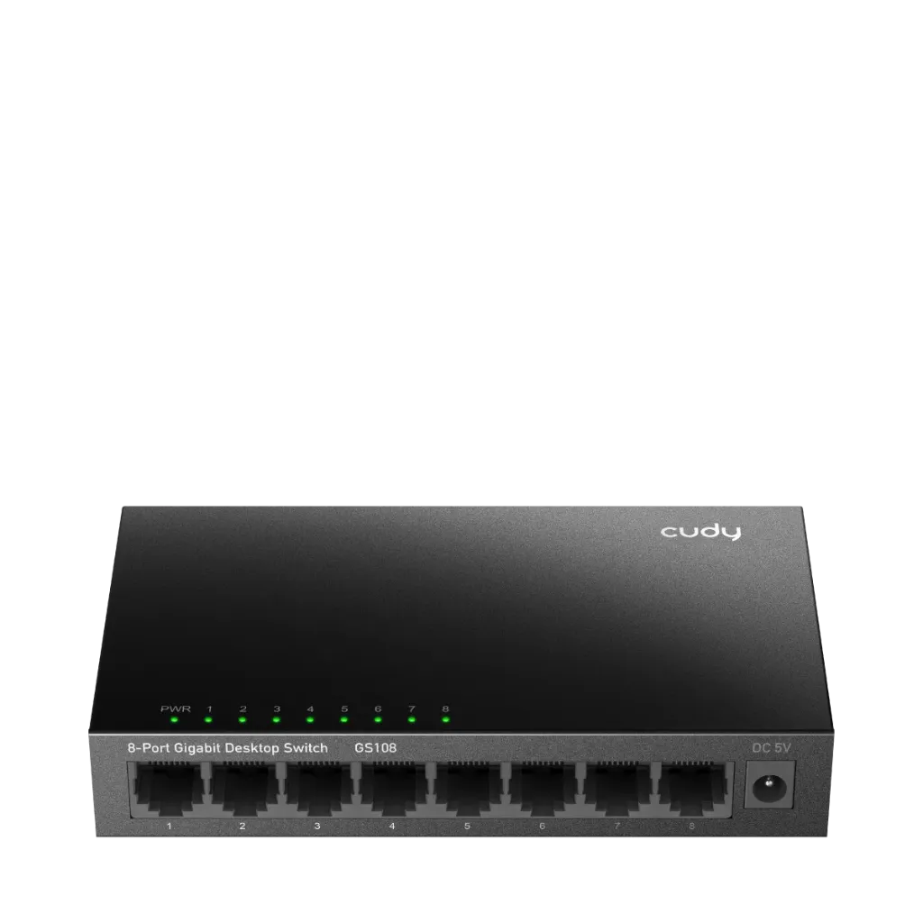 Switch Cudy GS108 8 Puertos Gigabit Metálico