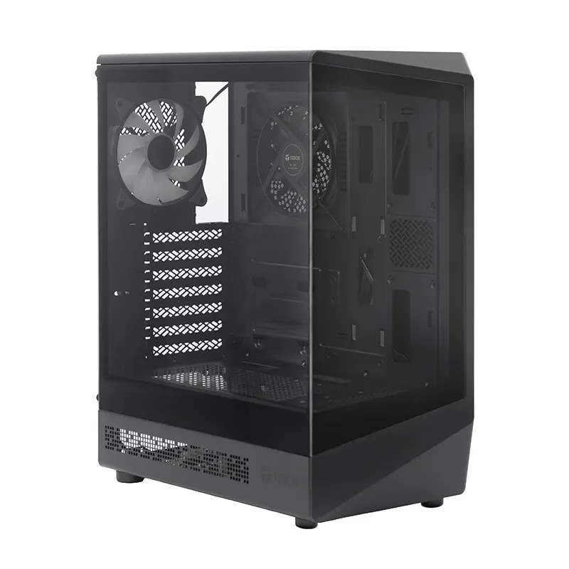 Gabinete Teros TE-1321G Gaming Mid Tower ATX FAN ARGB x3