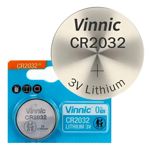 Pila CR2032 Vinnic Litio 3V x1 Unidad