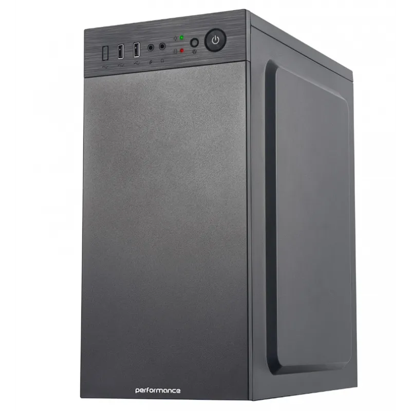 Gabinete Performance Matte M-ATX Black + Fuente 500W
