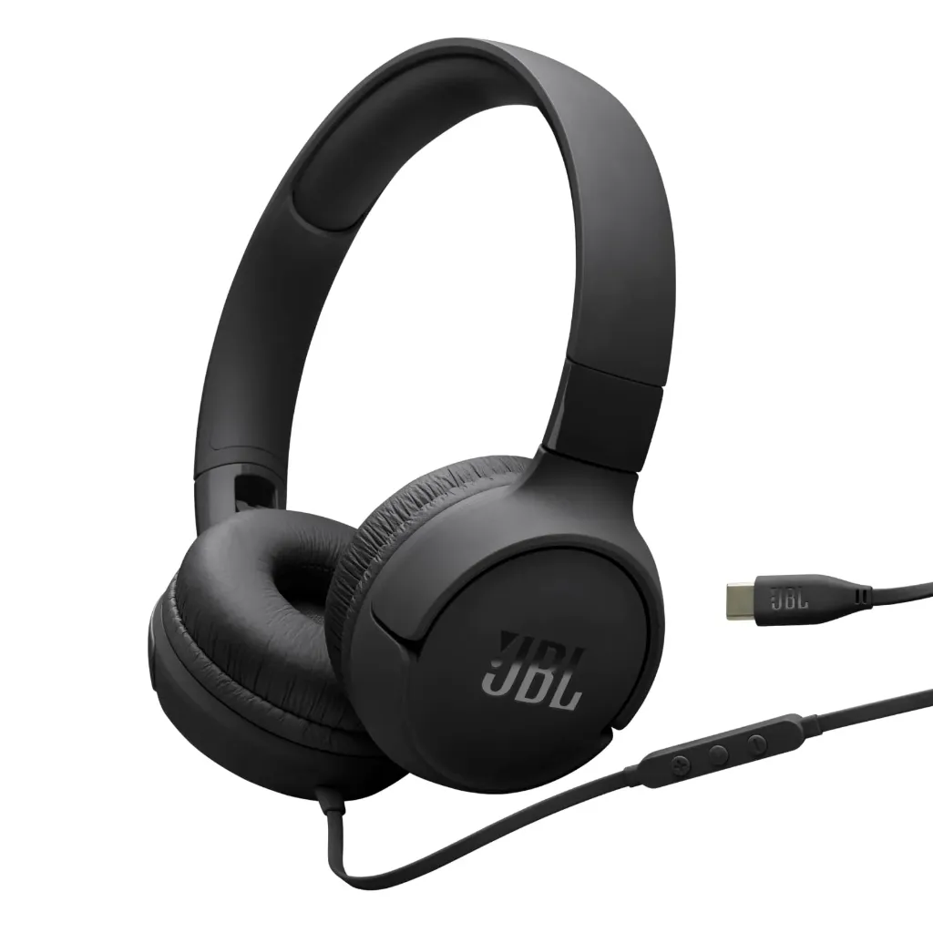 Auriculares JBL T520C On Ear Black USB-C