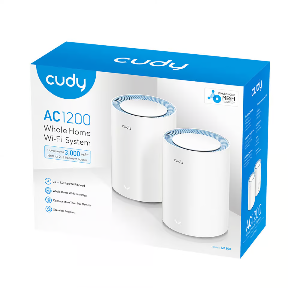 Extensor Mesh Cudy AC1200 Gigabit Pack x2