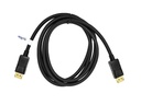 Cable Display Port 1.4 Nisuta 1.80m 8K 60hz NSCADP14