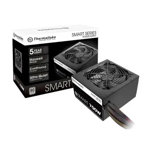 Fuente Gamer Thermaltake Smart 700W AG80 PLUS 