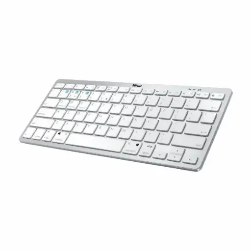 Teclado Trust Basics Bluetooth Silver Español