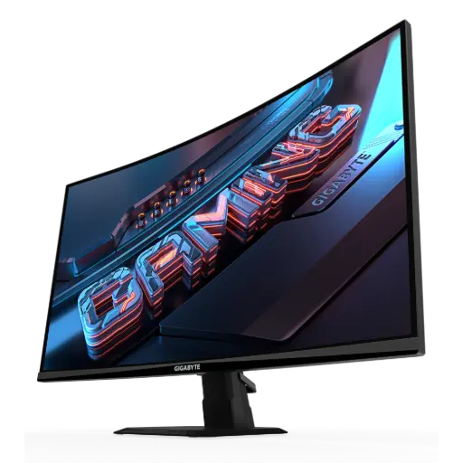 Monitor Gamer Gigabyte 27" 180Hz Curvo QHD 2K 1ms GS27QCA