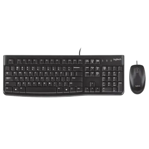 Teclado y Mouse Logitech MK120 Black