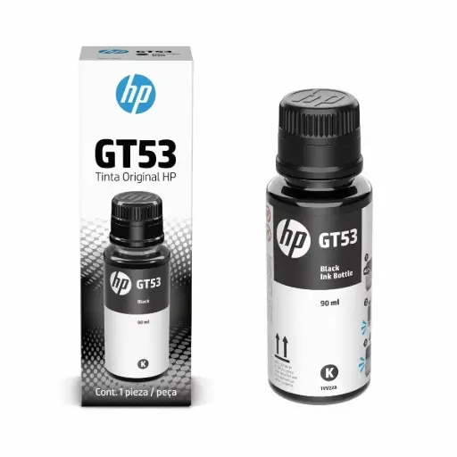 Botella de Tinta HP GT53 90ml Negro