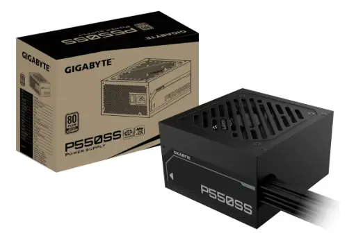 Fuente Gamer Gigabyte 650w 80 Plus Silver ATX 3.0 Negra