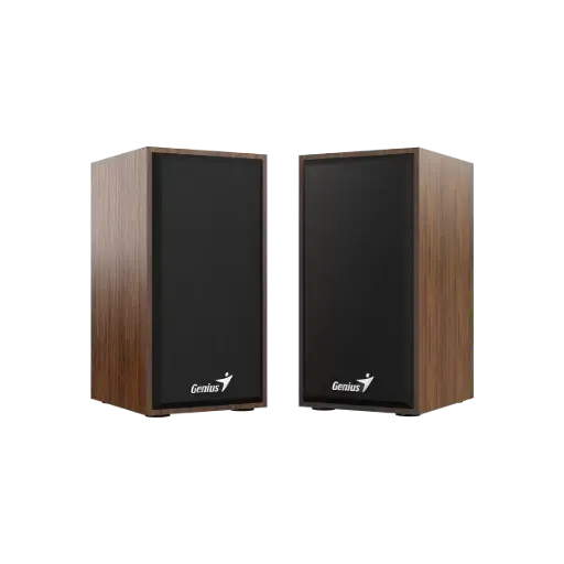 Parlante Genius 2.0 SP-HF180 6W USB Wood