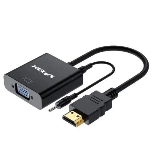 Adaptador Kelyx HDMI a VGA 1080p C/Audio